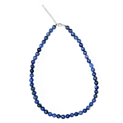 Sodalite Silver Necklace