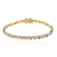 I3 (I) Diamond Brass Bracelet (Juwelo Style)
