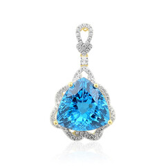 9K Marambaia Topaz Gold Pendant