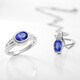 Tanzanite Silver Ring (Pallanova)