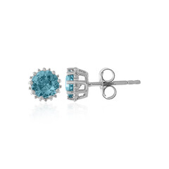 Ratanakiri Zircon Silver Earrings