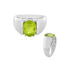 Arizona Peridot Silver Ring