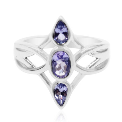 Tanzanite Silver Ring
