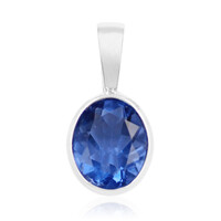 Colour Change Fluorite Silver Pendant