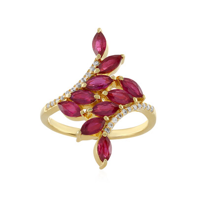 Madagascar Ruby Silver Ring