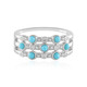Sleeping Beauty Turquoise Silver Ring
