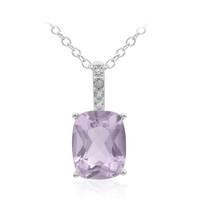 Bolivian Amethyst Silver Necklace
