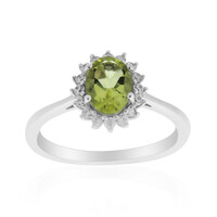 Ouro Verde Quartz Silver Ring