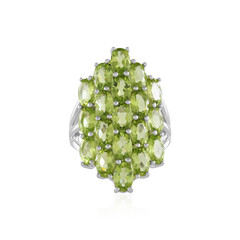 Peridot Silver Ring