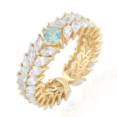 9K Santa Maria Aquamarine Gold Ring (de Melo)
