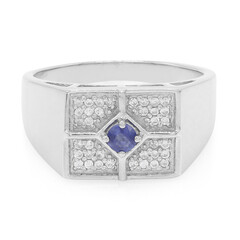 Kanchanaburi Sapphire Silver Ring