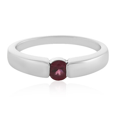 Rhodolite Silver Ring