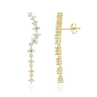Zircon Silver Earrings