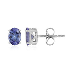 Tanzanite Silver Earrings