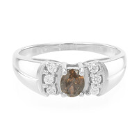 Unheated Colour Change Sapphire Silver Ring