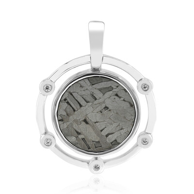 Aletai-Meteorite Silver Pendant