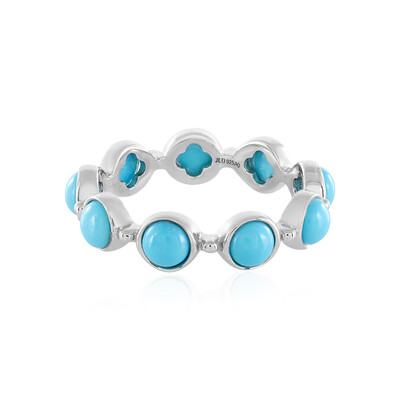 Sleeping Beauty Turquoise Silver Ring (Faszination Türkis)