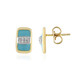 Zircon Silver Earrings