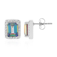 Morning Dew Topaz Silver Earrings