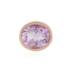 Rose de France Amethyst Silver Pendant