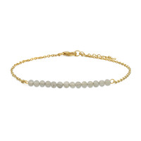 Rainbow Moonstone Silver Bracelet