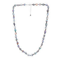 Mystic Freshwater Pearl Silver Necklace (TPC)