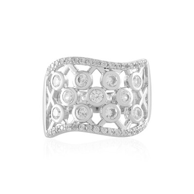 Zircon Silver Ring