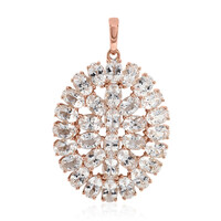 9K Mexican Pink Danburite Gold Pendant