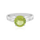 Peridot Silver Ring (Adela Silber)