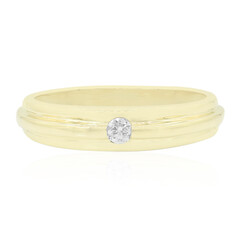 9K SI1 (G) Diamond Gold Ring