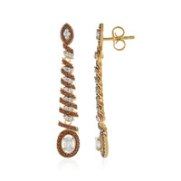 Zircon Silver Earrings