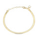 White Topaz Silver Bracelet