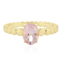 9K Morganite Gold Ring