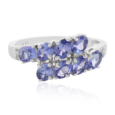 Tanzanite Silver Ring