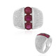 Madagascar Ruby Silver Ring (de Melo)
