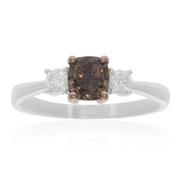 18K SI2 Brown Diamond Gold Ring (CIRARI)