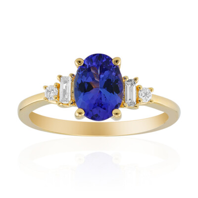 14K AAA Tanzanite Gold Ring (CIRARI)