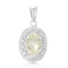 Orthoclase Silver Pendant
