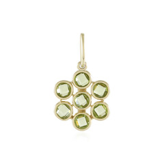 9K Peridot Gold Pendant