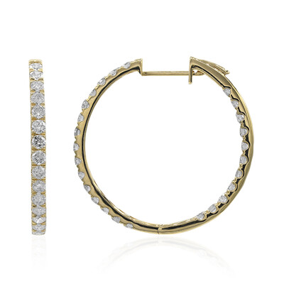 14K I1 (H) Diamond Gold Earrings (CIRARI)