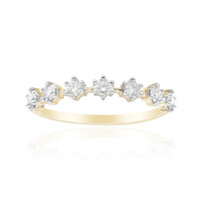 9K SI1 (G) Diamond Gold Ring