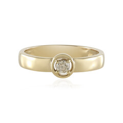 9K I2 Brown Diamond Gold Ring