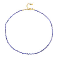 Tanzanite Silver Necklace