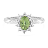 Russian Apatite Silver Ring