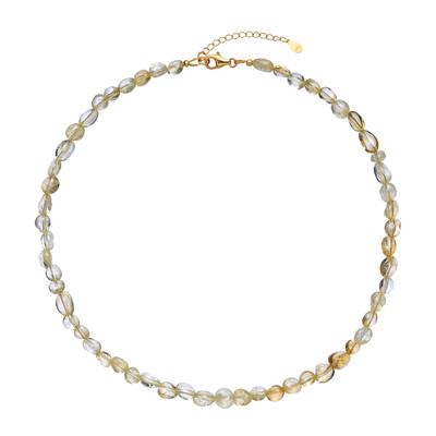 Citrine Silver Necklace