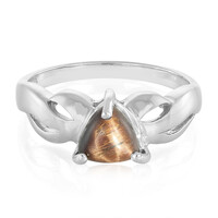 Red Tiger´s Eye Silver Ring