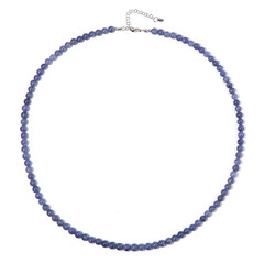 Tanzanite Silver Necklace