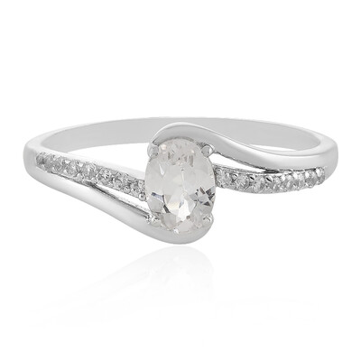 Danburite Silver Ring