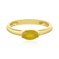 Madagascar Yellow Sapphire Silver Ring