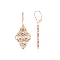 Silver Moonstone Silver Earrings (KM by Juwelo)